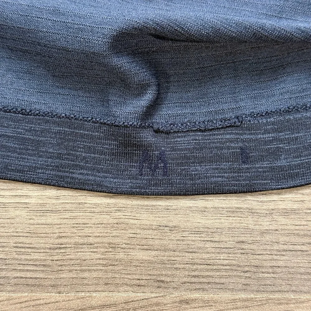 Lululemon Men's Metal Vent Tech 1/2 Zip - Navy - Picture 6 of 8